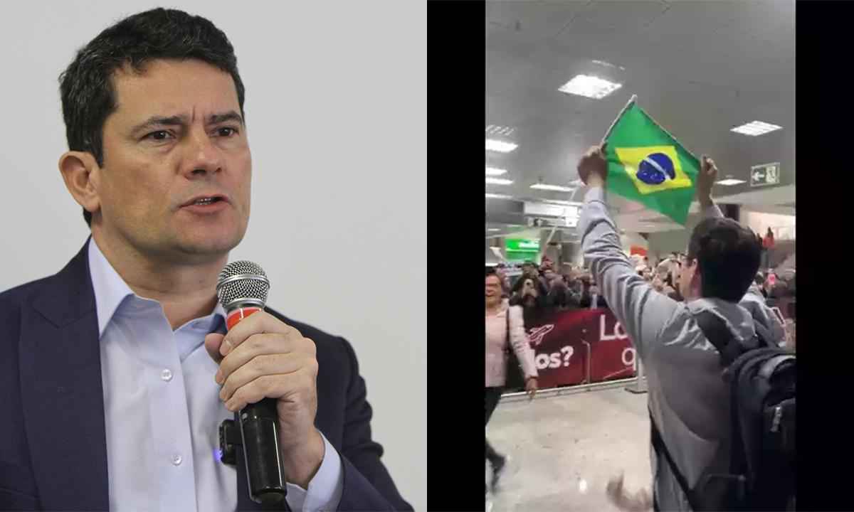 Moro compartilha vídeo de recepção de Deltan: 'Injustiça muito grande' - Edesio Ferreira/EM/D.A Press e Reprodução/Redes Sociais