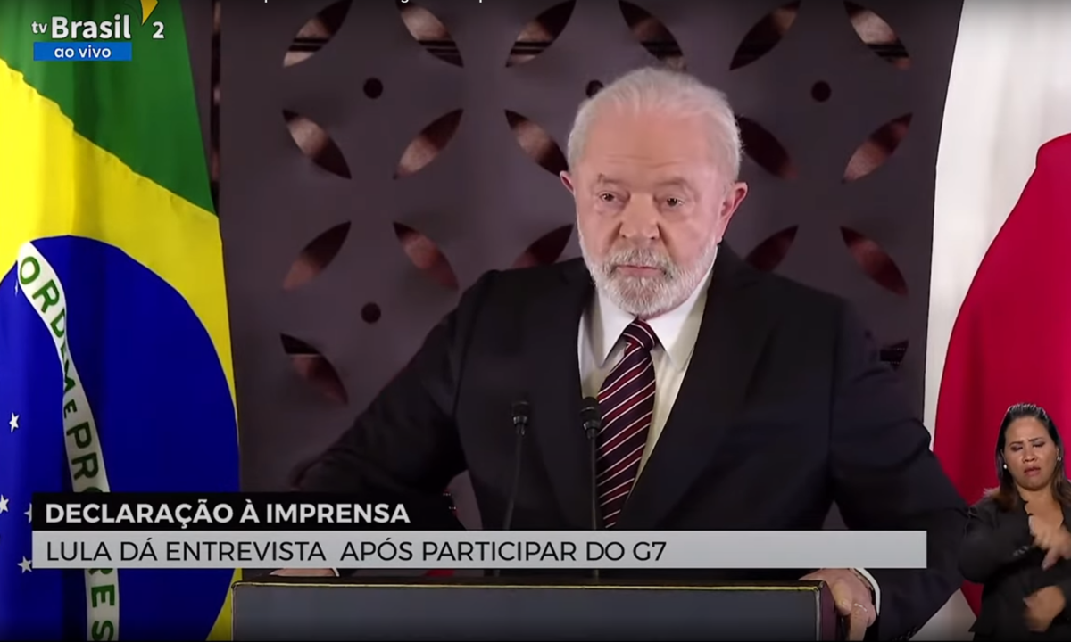 Lula: 'Brics haverá de discutir a criação de uma moeda para negociações' - Reprodução/TV Brasil