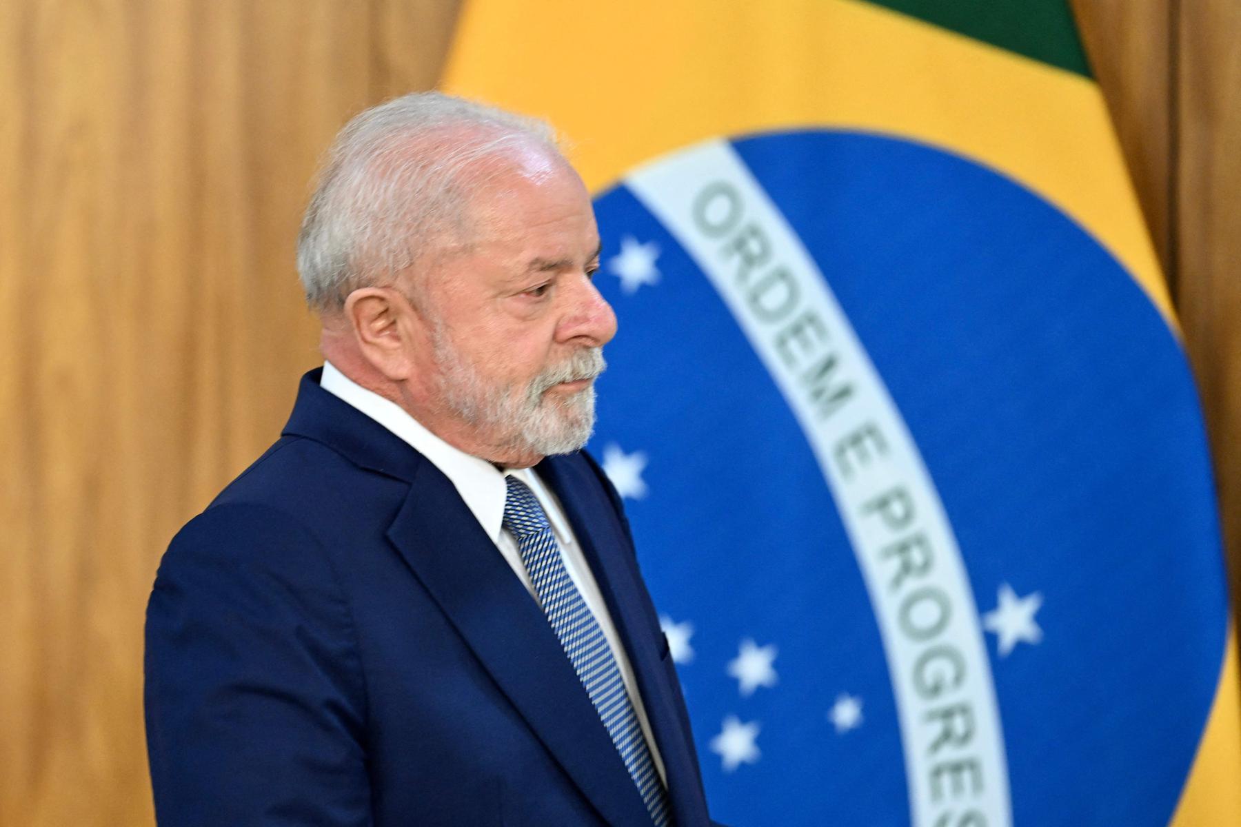 Lula não descarta explorar petróleo na foz do rio Amazonas - EVARISTO SÁ / AFP