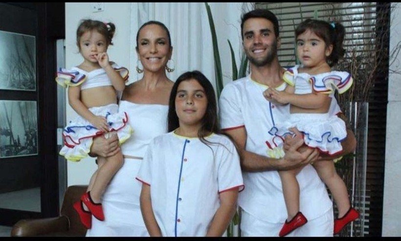 'Eu amo mais o meu pai do que você', disse o filho para Ivete Sangalo -  Instagram/Reprodução