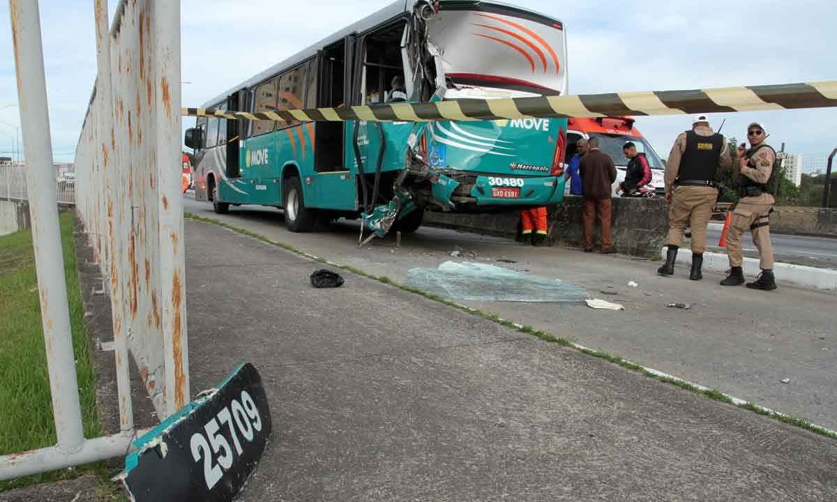 BH: acidentes de ônibus deixaram mais de 80 feridos em menos de dois meses - Edésio Ferreira/EM/D.A Press