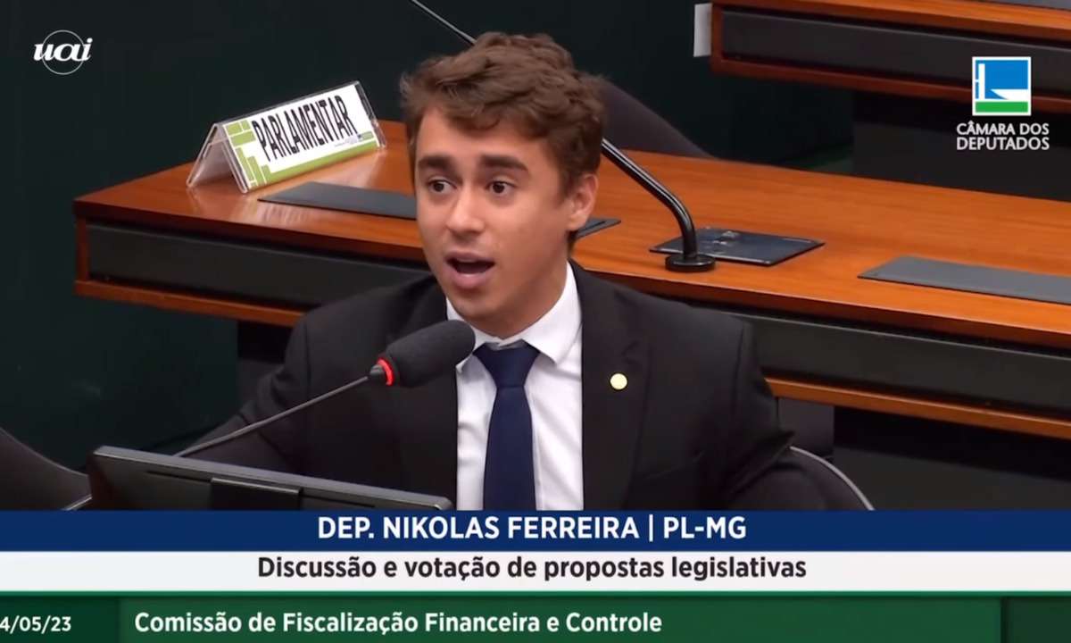 Nikolas Ferreira critica viagens de Lula; Boulos rebate - Reprodução/TV Câmara 