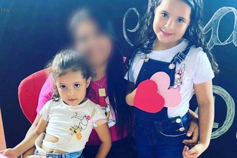 Homem é preso suspeito de matar as duas filhas para se vingar da mulher - Reprodução/ Folha de São Paulo