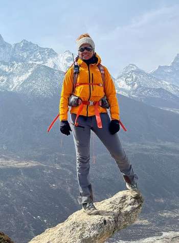 Aretha Duarte: a primeira mulher negra latino-americana a escalar o Everest - Reprodução/Instagram