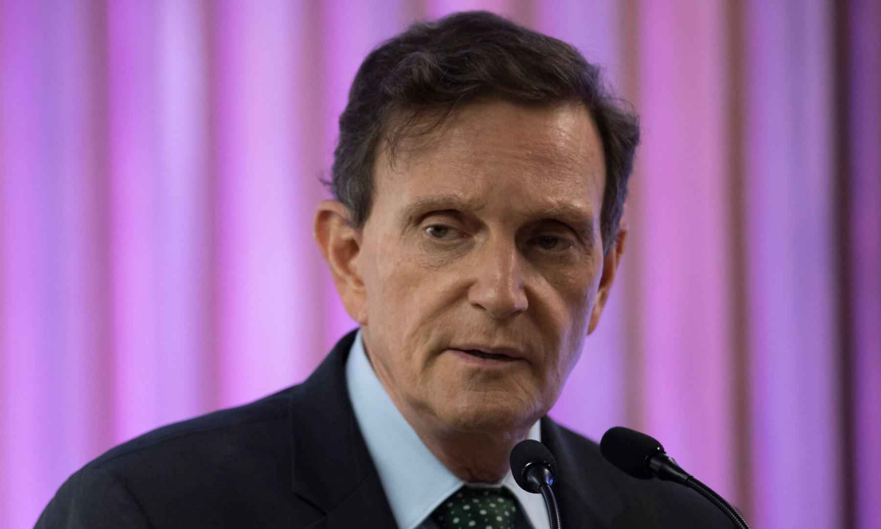 Marcelo Crivella tem mandato na Câmara cassado - AFP / MAURO PIMENTEL