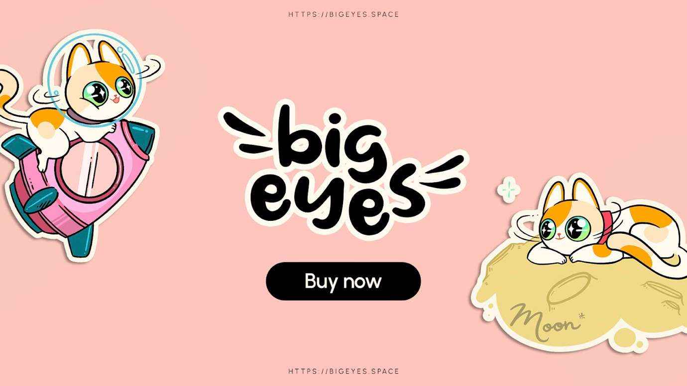 Lançamento da criptomoeda Big Eyes Coin acontece em 3 de junho - Divulgação/ Big Eyes Coin