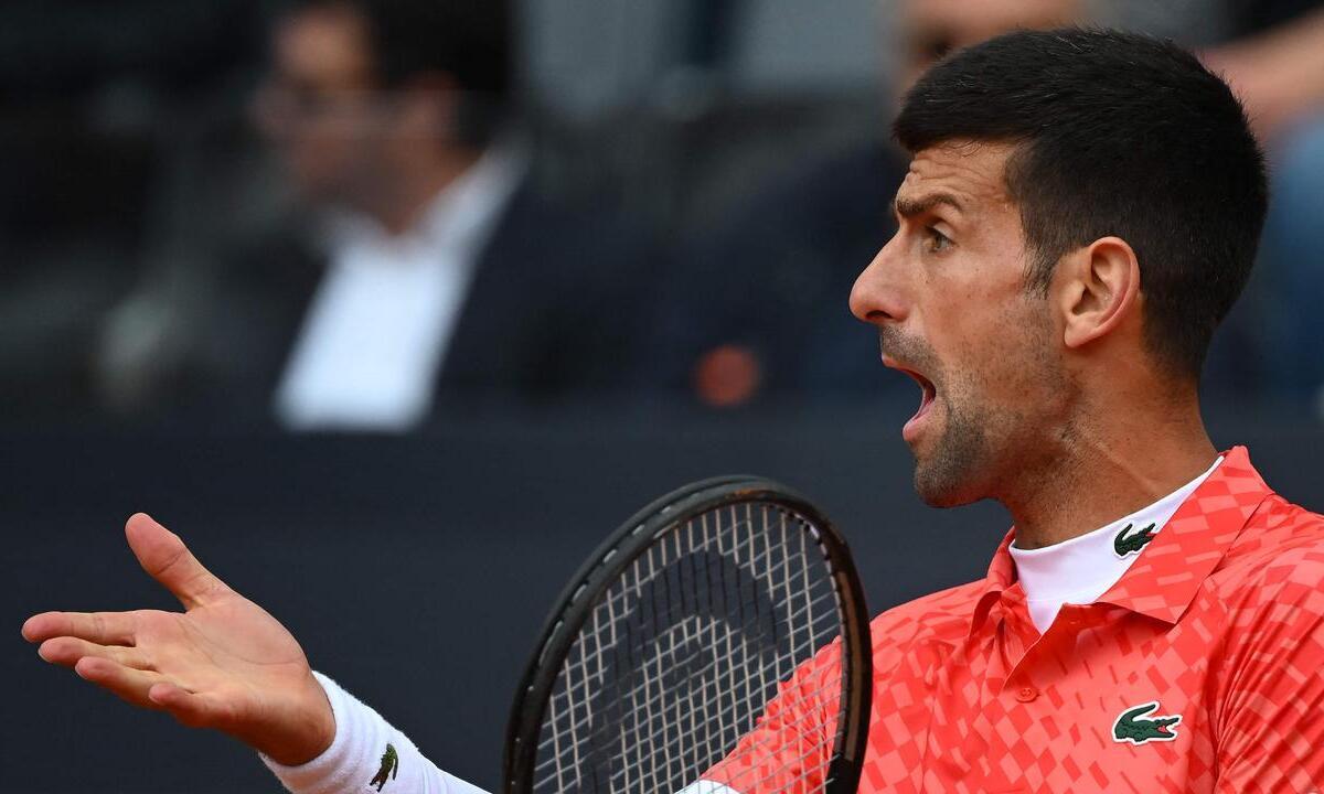 Novak Djokovic provoca polêmica após mensagem sobre Kosovo em Roland Garros - Filippo MONTEFORTE/AFP