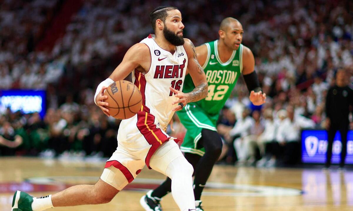 J. Cole ajuda Caleb Martin a chegar à final da NBA com Miami Heat - Mike Ehrmann/GETTY IMAGES NORTH AMERICA/AFP