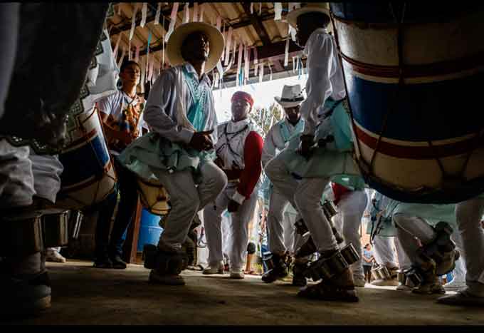 Guarda de Congo mantém tradição no Bairro Aparecida, em Belo Horizonte - Patrick Arley/divulgação
