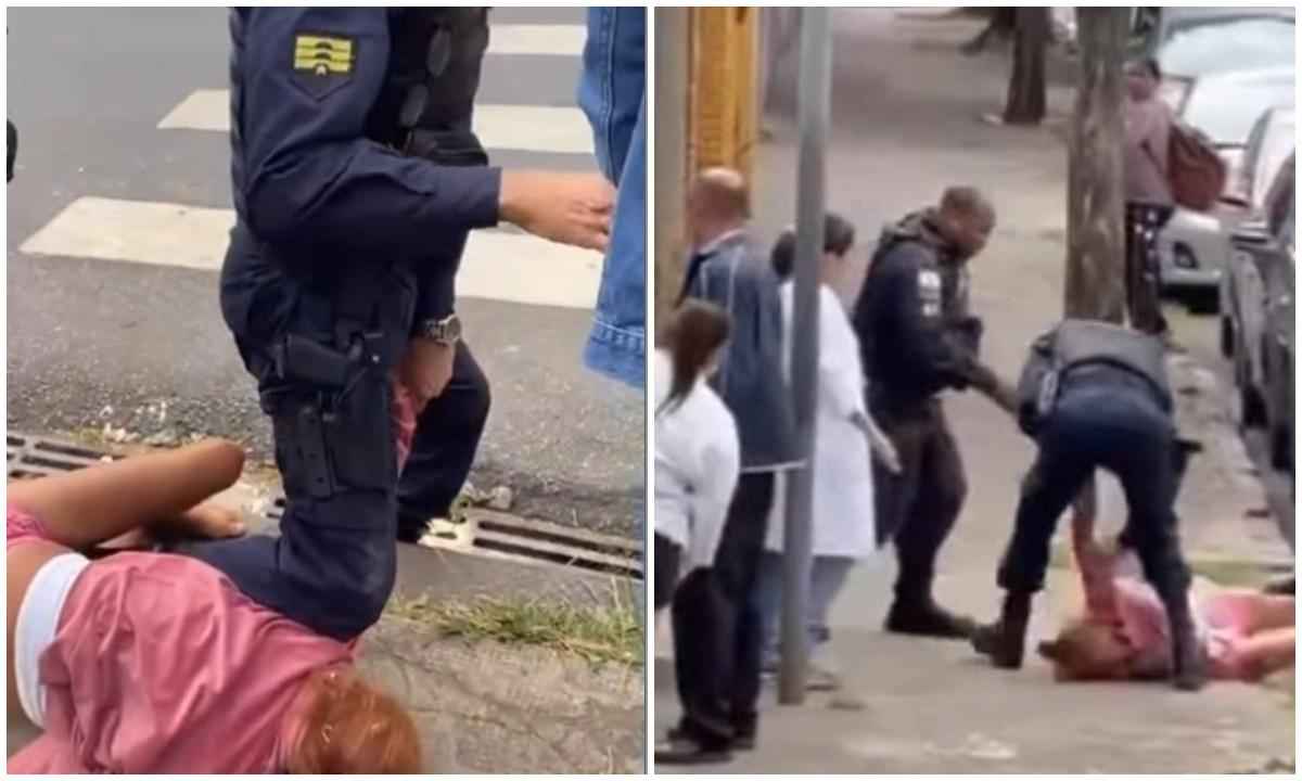 BH: guarda é afastado após denúncia de abordagem violenta em posto de saúde - Favela da Serra/Instagram/Reprodução
