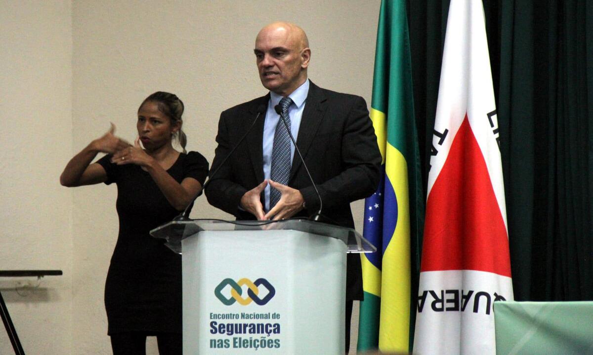 Moraes: 'Espero que não tenhamos mais eleições tão polarizadas' - Jair Amaral/EM/D.A Press