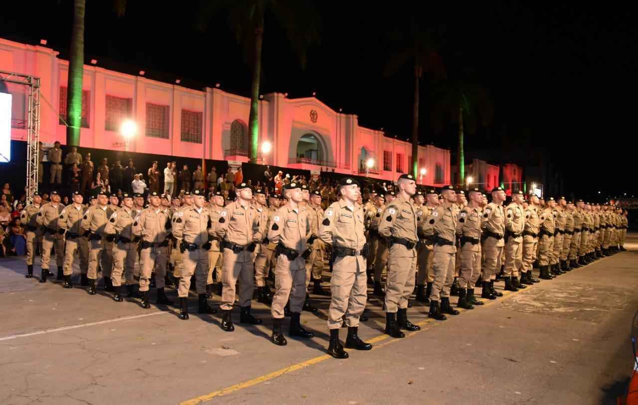 Polícia Militar de MG anuncia reforço com a formação de 450 novos soldados - PMMG / JF Fotografias