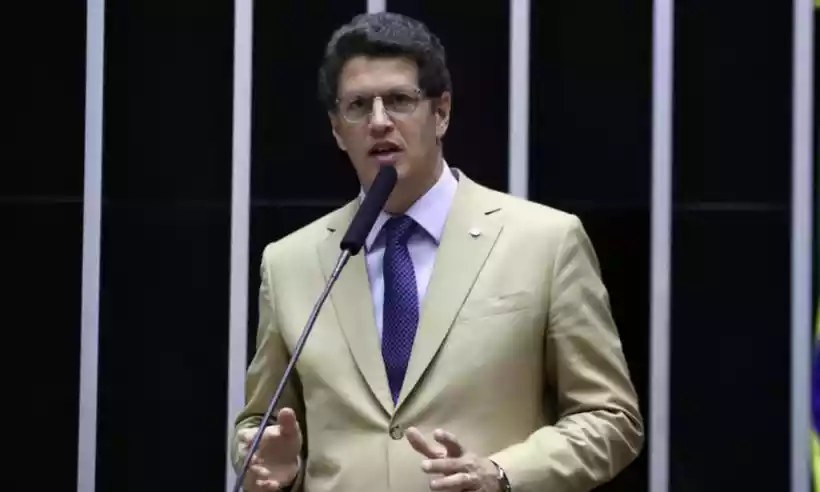 Ricardo Salles: 'Quem com os porcos anda, farelo come' - Bruno Spada/Câmara dos Deputados 