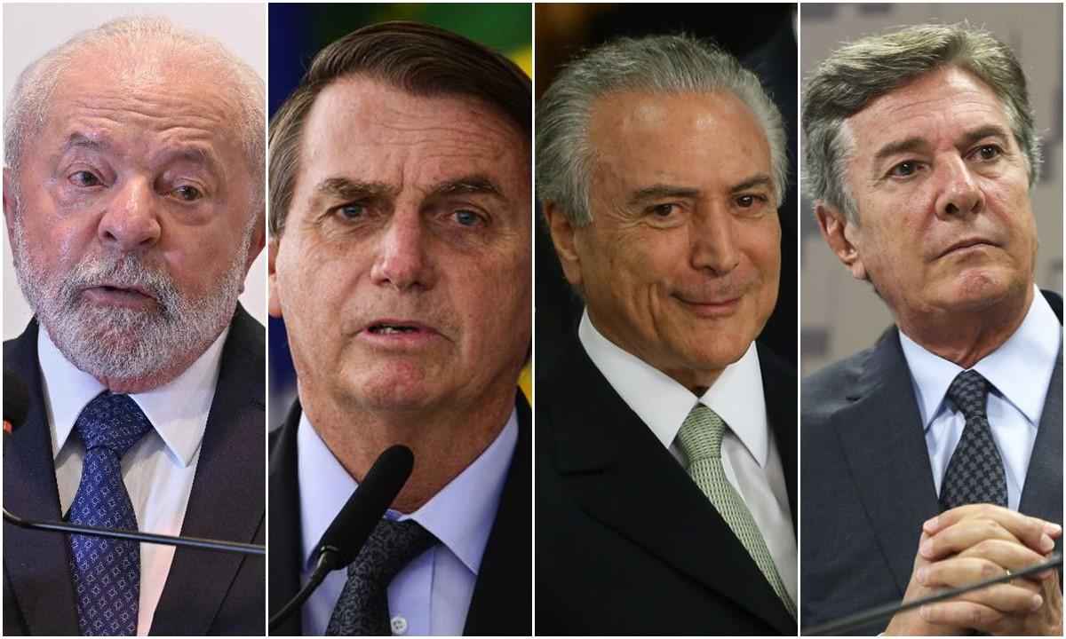 Nos 5 primeiros meses, Lula supera aprovação de Bolsonaro, Temer e Collor - Evaristo Sa/AFP/Marcelo Camargo/Agência Brasil/Marcello Casal Jr/Agência Brasil/Marcelo Camargo/Agência Brasil