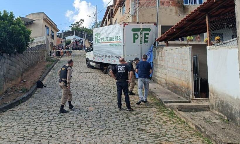 Criança de 7 anos morre atropelada por caminhão no interior de Minas - CBMMG / Divulgação