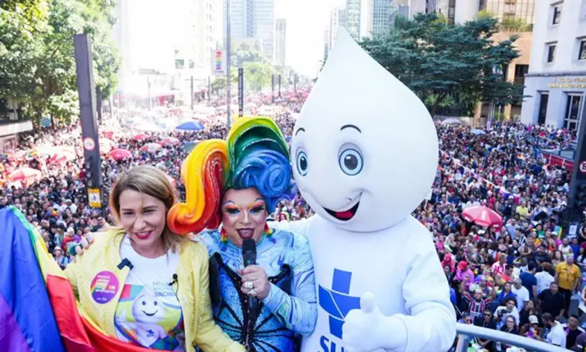 Zé Gotinha na Parada LGBTQIA+ faz deputados baterem boca - Divulgação/Ministério da Saúde