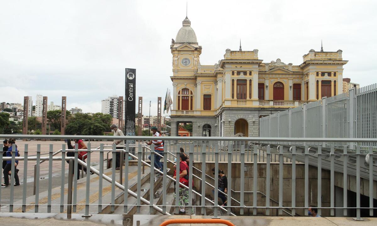 BH terá edição da rota patrimonial na Zona Cultural Praça da Estação - Edesio Ferreira/EM/D.A Press