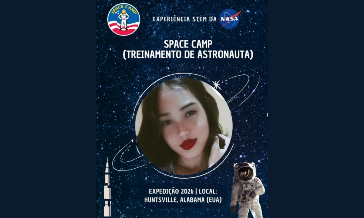 Estudante maranhense busca apoio para treinamento de astronauta nos EUA - Instagram/Reprodução
