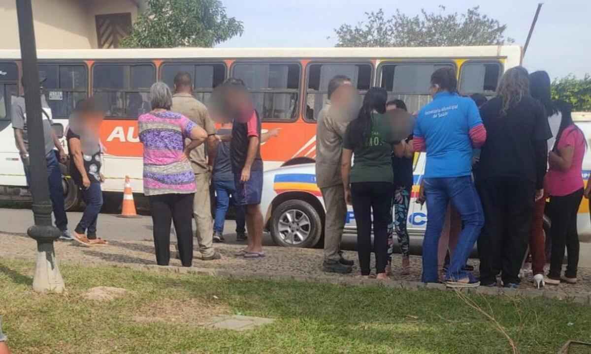 Policial militar mata motorista de ônibus e se entrega à polícia - Jornal Folha de Brumadinho/Reprodução