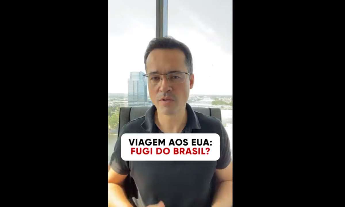 Dallagnol nega ter fugido do Brasil e chama esquerda de 'burra' - Reprodução/Twitter