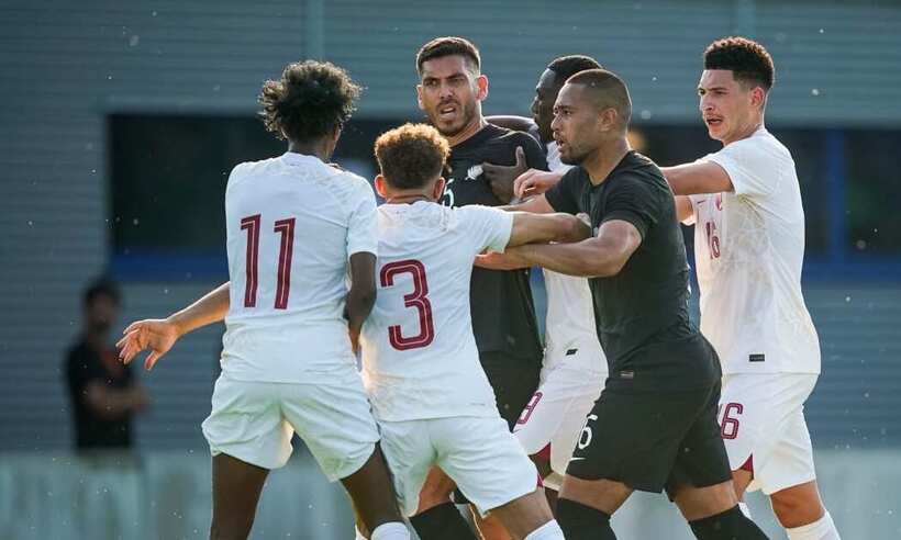 Nova Zelândia relata racismo de rival e abandona amistoso com Qatar - PhotoSport/Reprodução