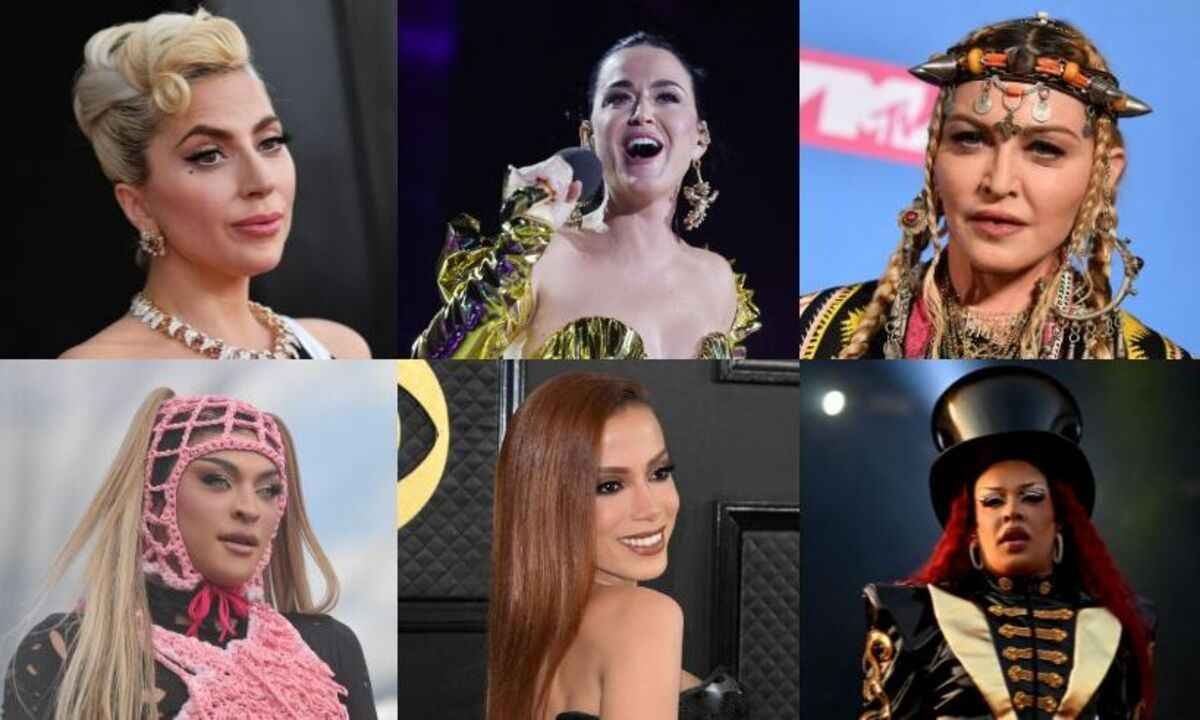 Divas pop dominam playlists LGBTQIA+ do Spotify Brasil -  ANGELA WEISS / Chris Jackson / Robyn BECK / MAURO PIMENTEL / AFP / Alexandre Guzanshe/EM/D.A Press