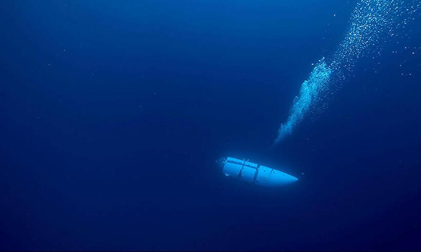 Submarino desaparecido: jornalista lembra viagem traumática em submersível - AFP PHOTO / OceanGate Expeditions