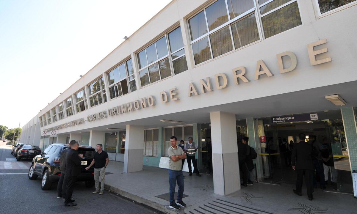 Aeroporto da Pampulha não recebe voos comerciais desde 2018 - Leandro Couri/EM/D.A Press