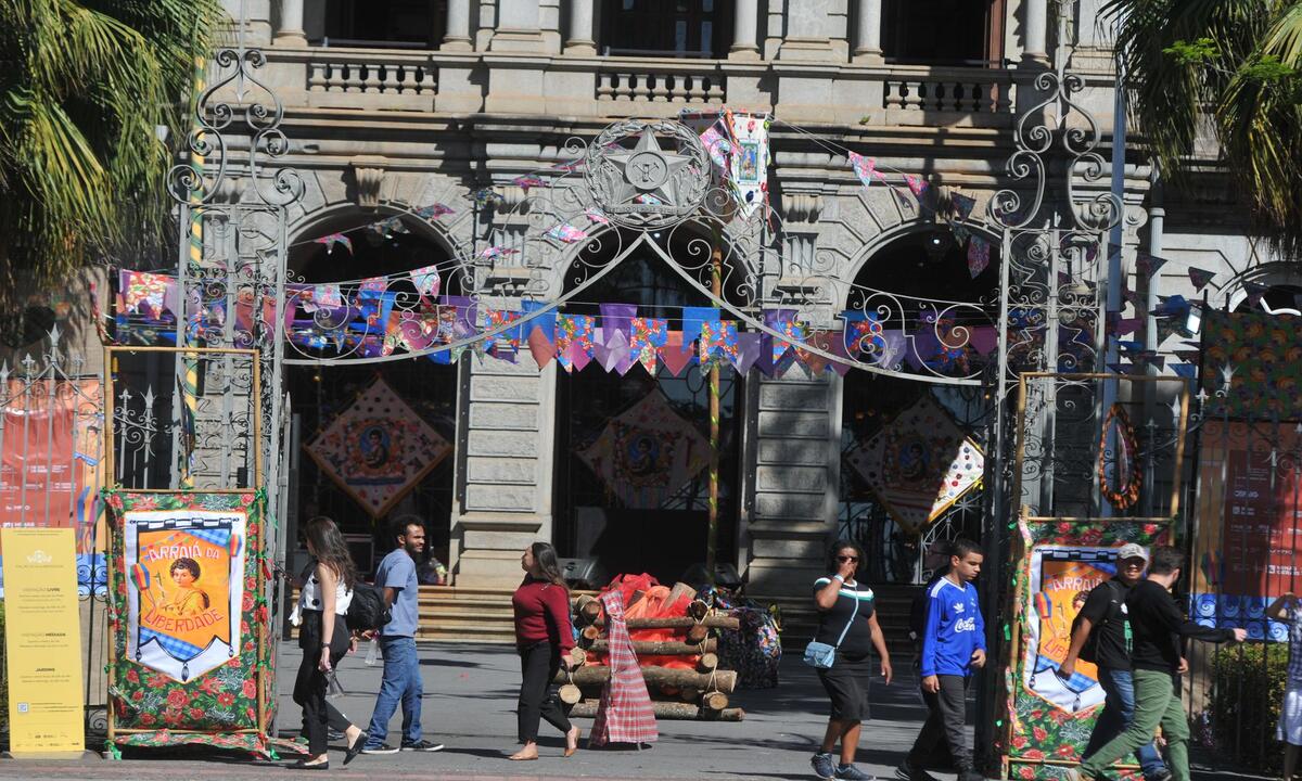 Arraiá da Liberdade: Palácio recebe evento que celebra tradições juninas - Leandro Couri/EM/D.A.Press