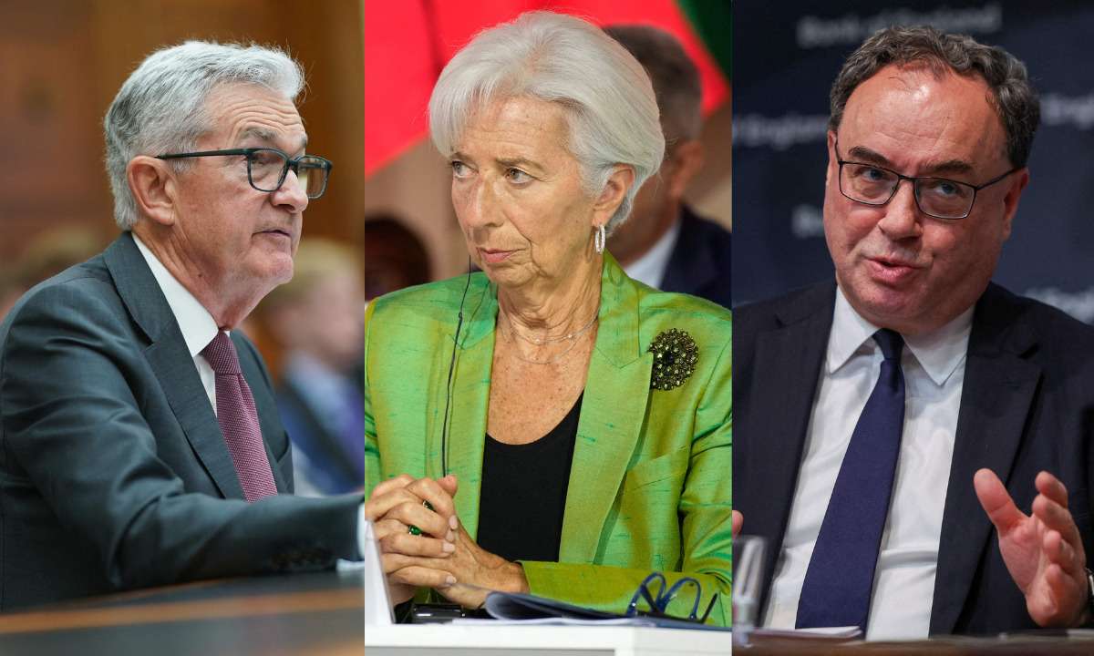 Líderes mundiais reforçam necessidade de ajuste na política monetária - STEFANI REYNOLDS / LEWIS JOLY / HENRY NICHOLL