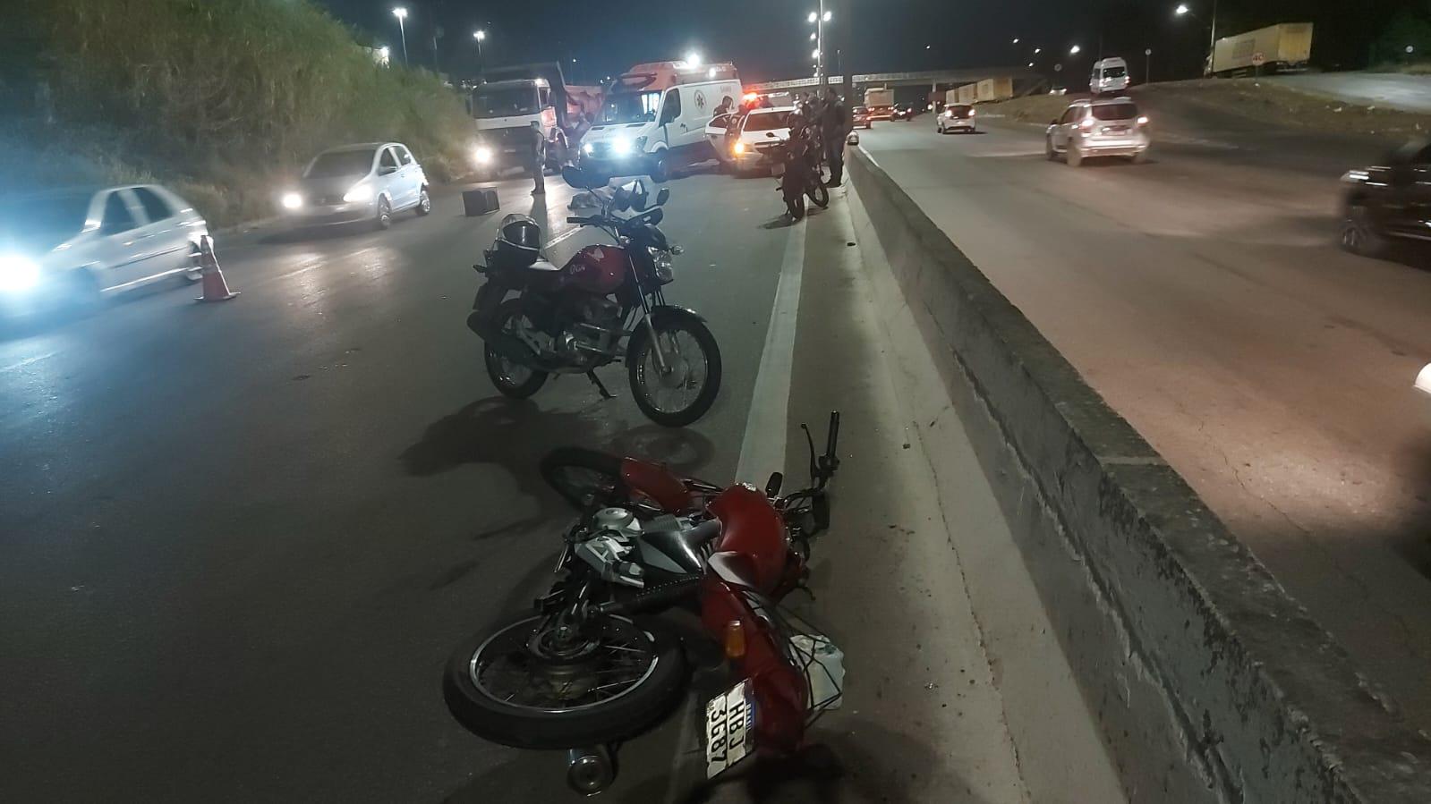 Motociclista morre em acidente no Anel Rodoviário em BH - PMRV / Divulgação