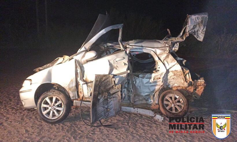 Motorista embriagado causa acidente com morte em rodovia estadual - PMRv/Divulgação