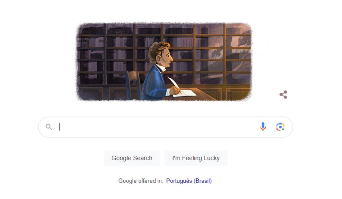 Veja quem foi Giacomo Leopardi, homenageado do Google nesta quinta-feira - Reprodução / Google 