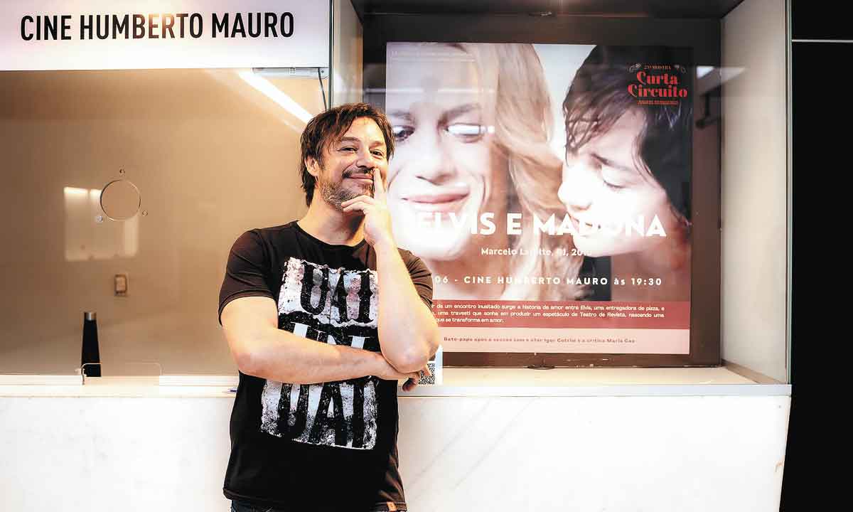 Igor Cotrim participou de bate-papo sobre cinema em BH - Valwander/Divulgação
