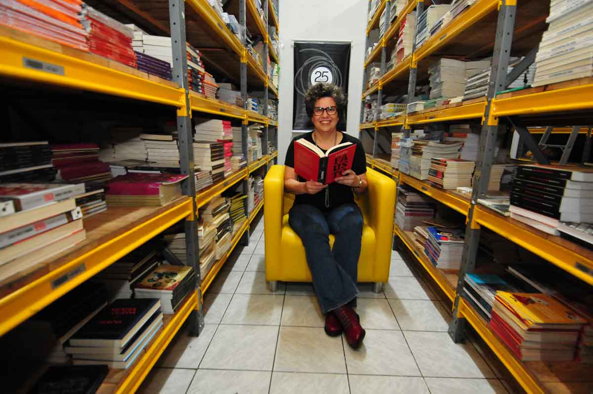 Rejane Dias: em defesa dos livros de vida longa (mas sem 'lombadas') - Ramon Lisboa/EM/D.A Press