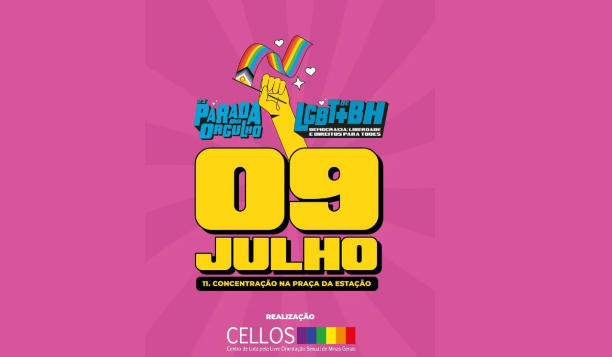 Parada do Orgulho LGBT espera 250 mil pessoas no dia 9/7 - Cellos/Divulgação