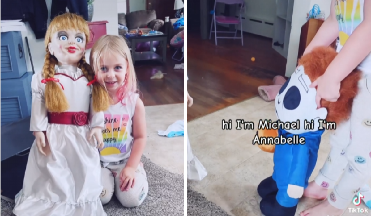 Annabelle e Chucky: garotinha viraliza ao mostrar brinquedos assustadores - Reprodução / Instagram