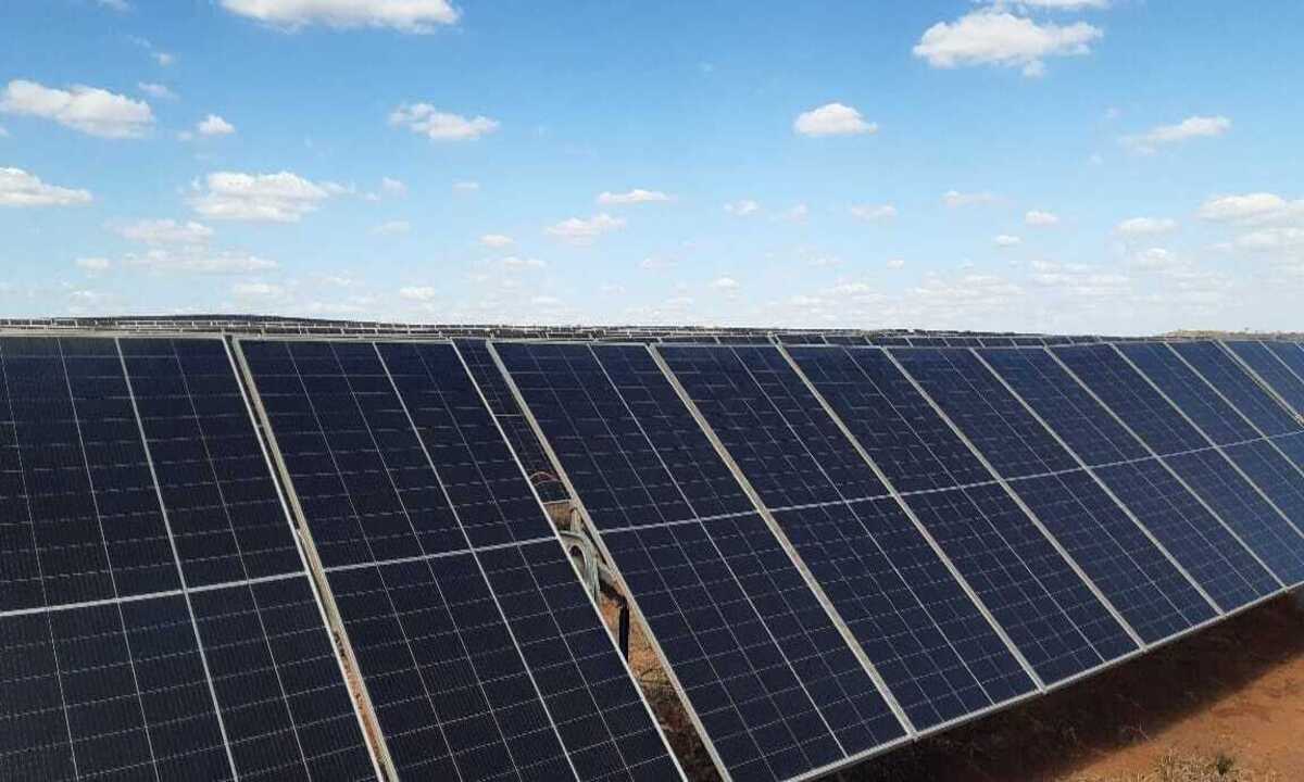 Maior parque de energia solar do país é inaugurado em Minas Gerais - Luiz Ribeiro/DA Press