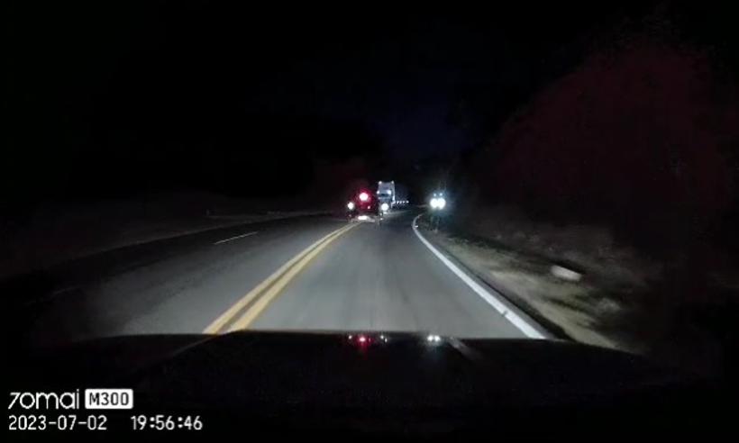 Vídeo: Motorista é preso por dirigir embriagado em rodovia do interior - PMMG