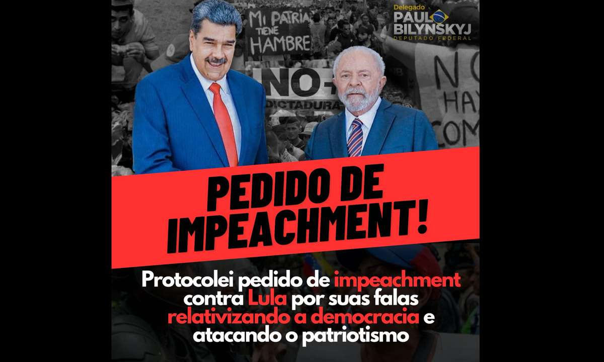 Nikolas e deputados bolsonaristas protocolam pedido de impeachment de Lula - Reprodução/Redes sociais