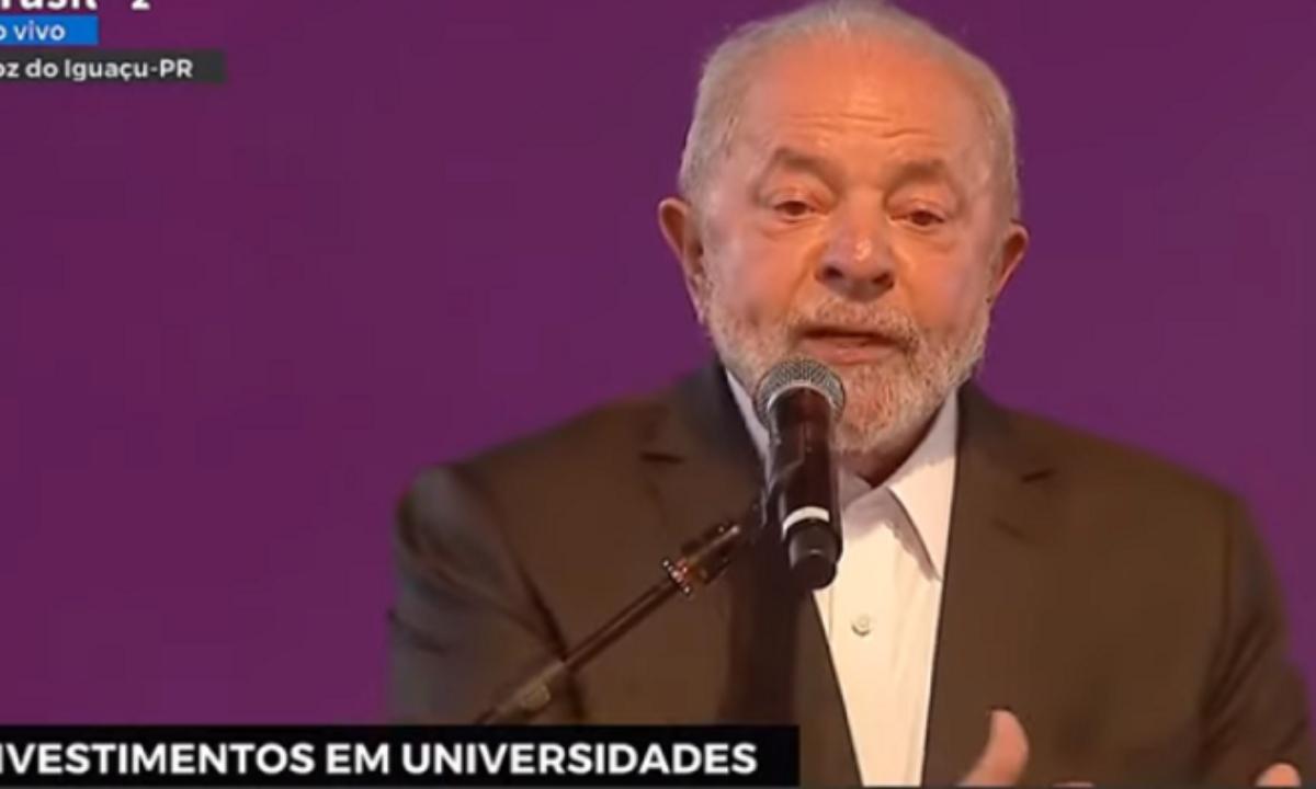 Lula: 'Quanto melhor a educação, mais a sociedade será forte' - Reprodução/Agência Brasil