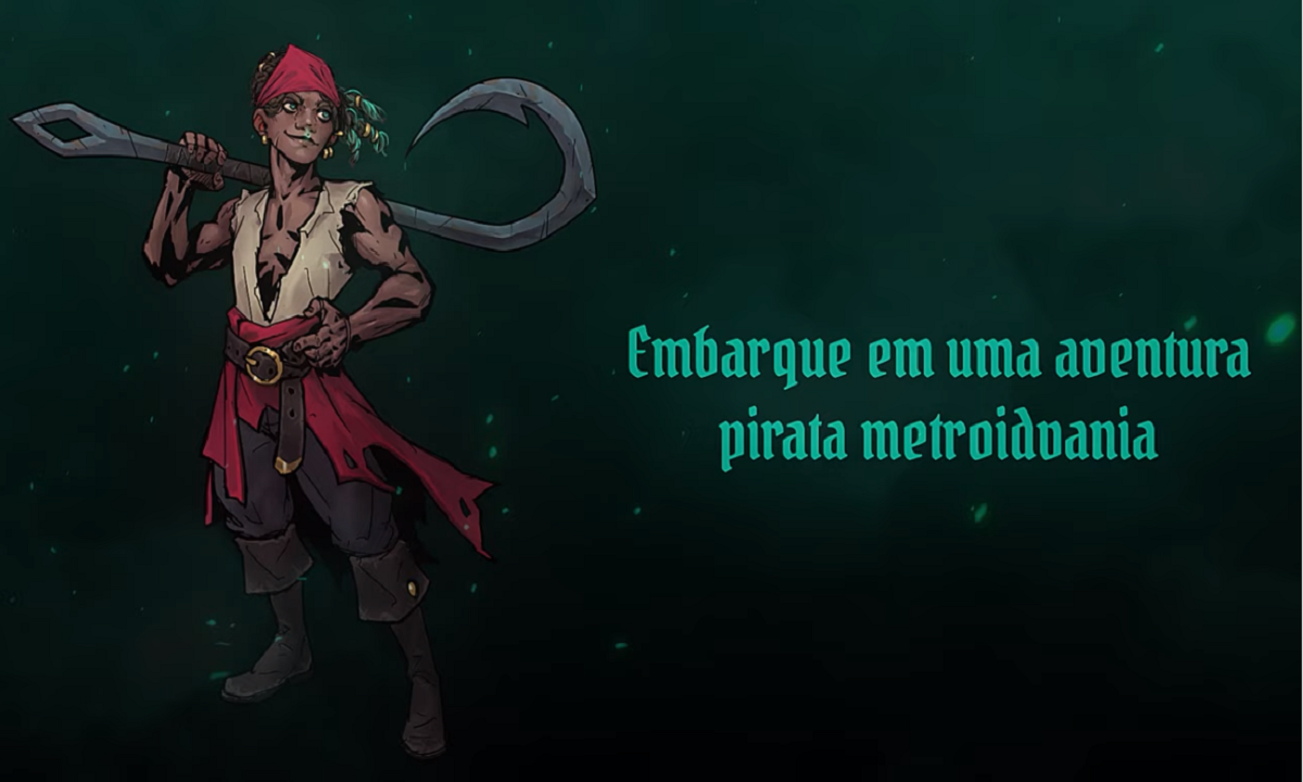 'Metroidvania' nacional com tema de pirata é disposto no BIG 2023 - Reprodução/Mad Mimic