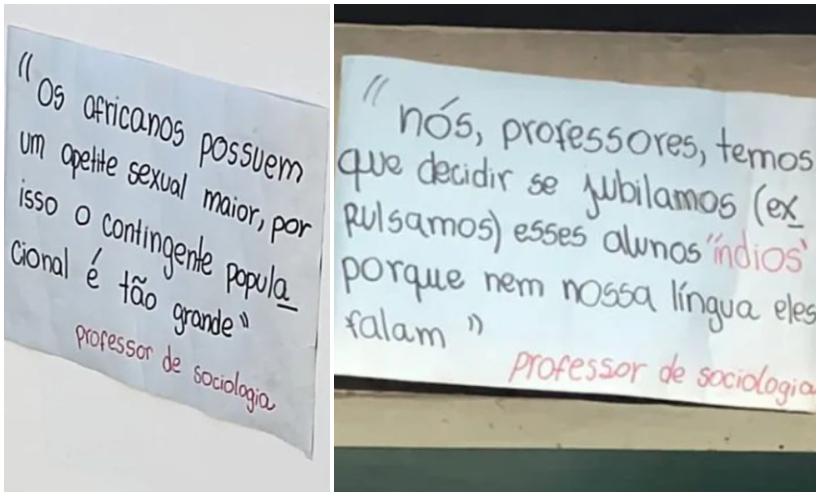 Alunos da UFMG denunciam falas racistas de professor de sociologia - Centro Acadêmico Lélia Gonzalez / Divulgação