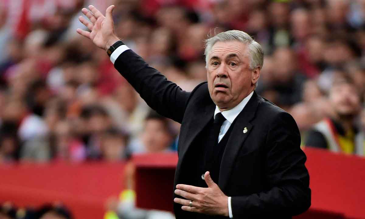 Ancelotti até 2025 no Real Madri põe fim aos planos da Seleção Brasileira - CRISTINA QUICLER / AFP - 27/5/23