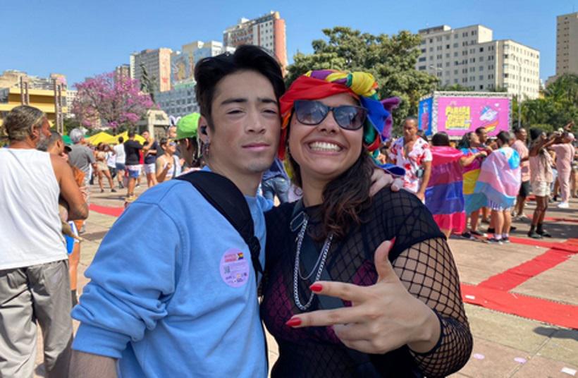 24ª Parada LGBT+ de BH começa na Praça da Estação - Fernanda Tubamoto/EM/D.A Press