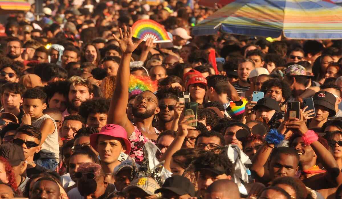 Ocorrências de furto durante Parada do Orgulho LGBT+ de BH caem 30% - Tulio Santos/EM/D.A.Press