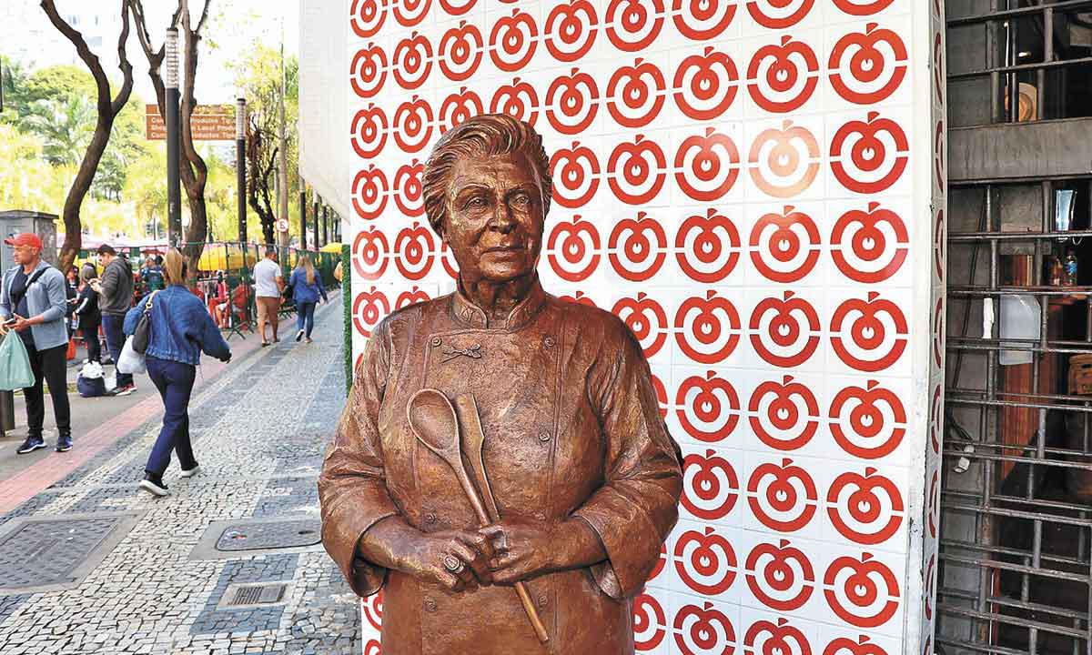 Homenagem a Dona Lucinha movimentou o Mercado Central, em BH - Fernanda Neves/Divulgação