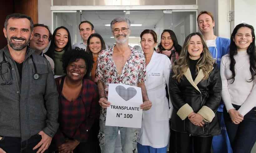 Hospital de BH realiza centésimo transplante cardíaco  - Santa Casa BH/ Divulgação 