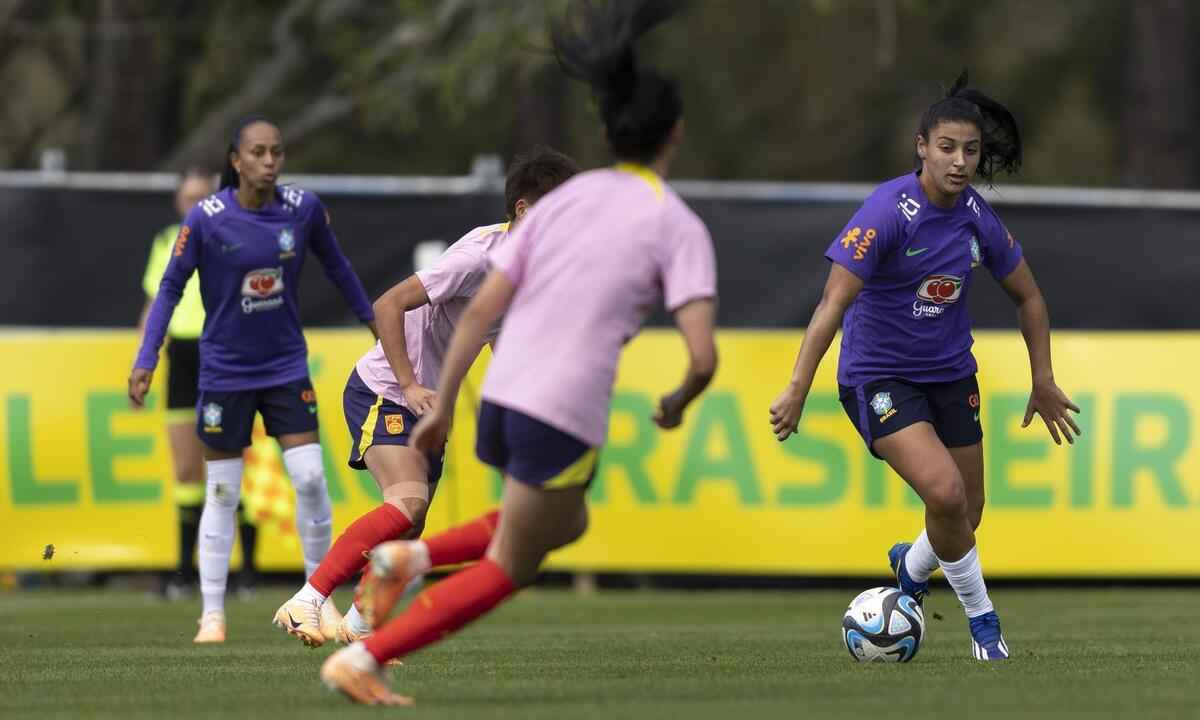 Governo decide adotar ponto facultativo em jogos do Brasil na Copa feminina - Thais Magalhães/CBF