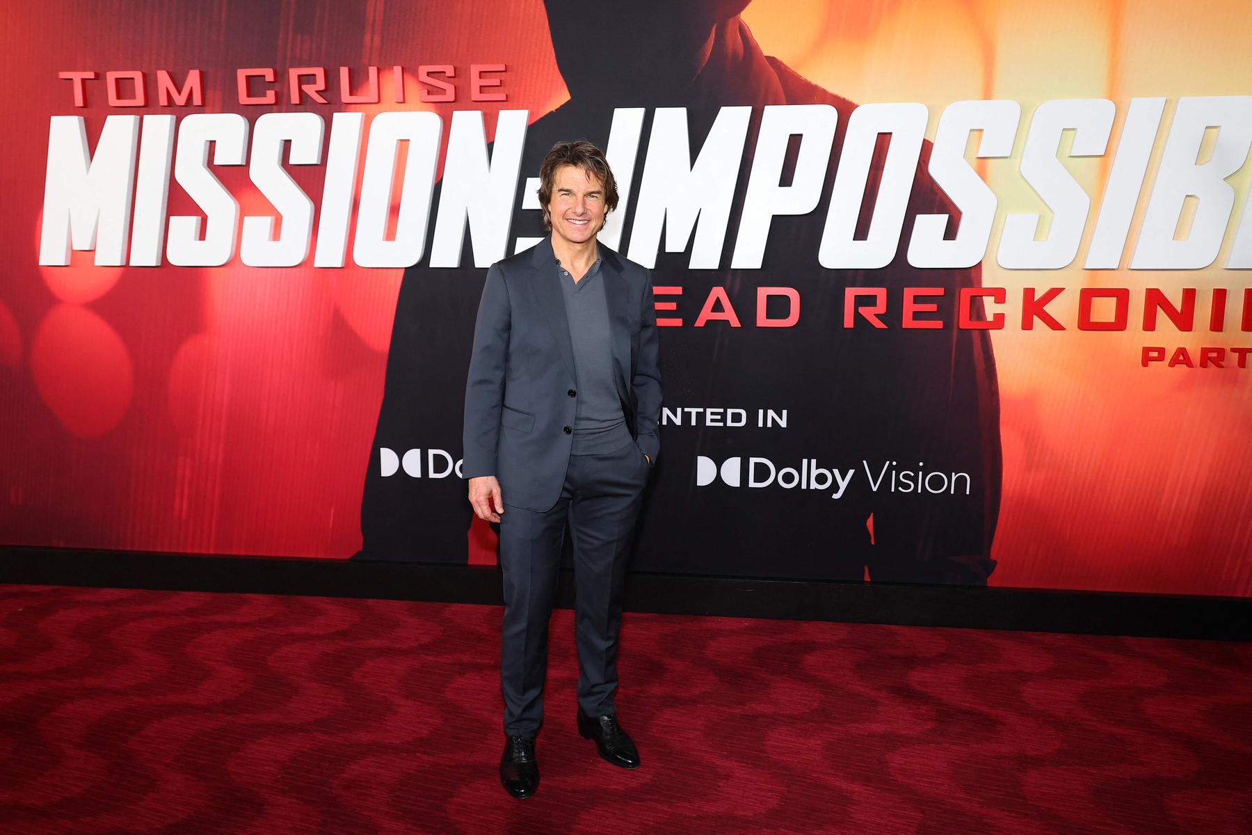 Tom Cruise adere à greve e paralisa gravações de 'Missão: Impossível' - Theo Wargo / GETTY IMAGES NORTH AMERICA / AFP